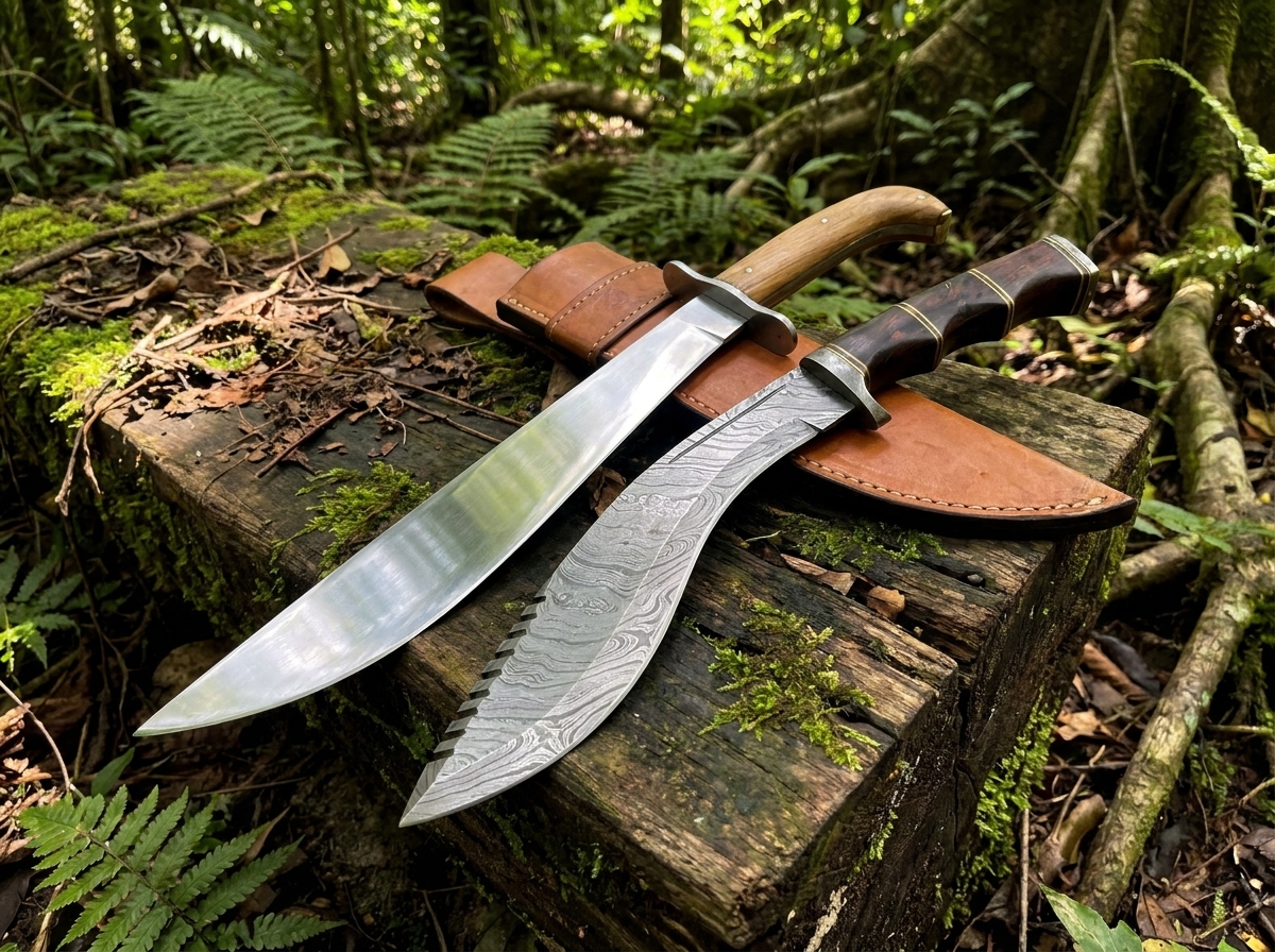 Kukri vs Bolo Knife