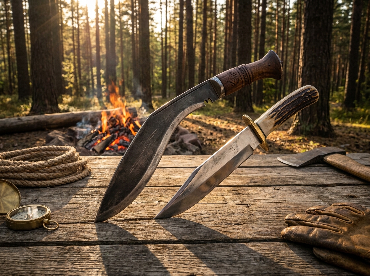 Kukri vs. Bowie